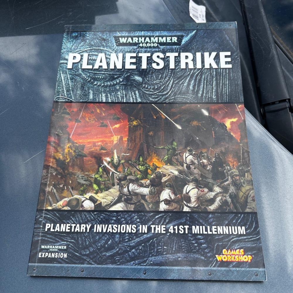 Warhammer 40000 Planetstrike Expansion Games Workshop 40k Rulebook 2009